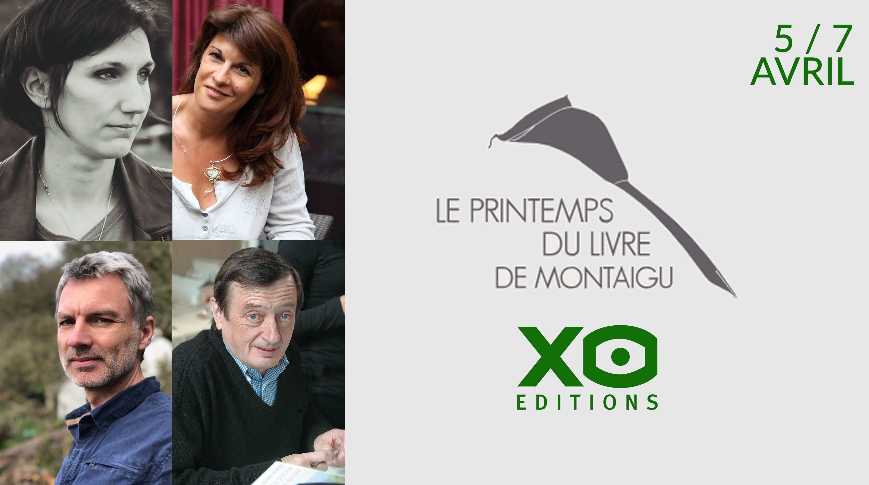LES AUTEURS XO AU PRINTEMPS DU LIVRE DE MONTAIGU