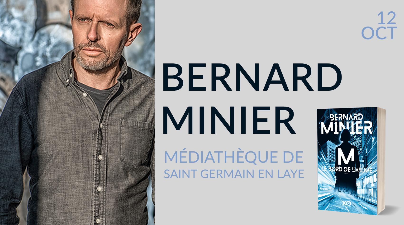 BERNARD MINIER À SAINT GERMAIN EN LAYE