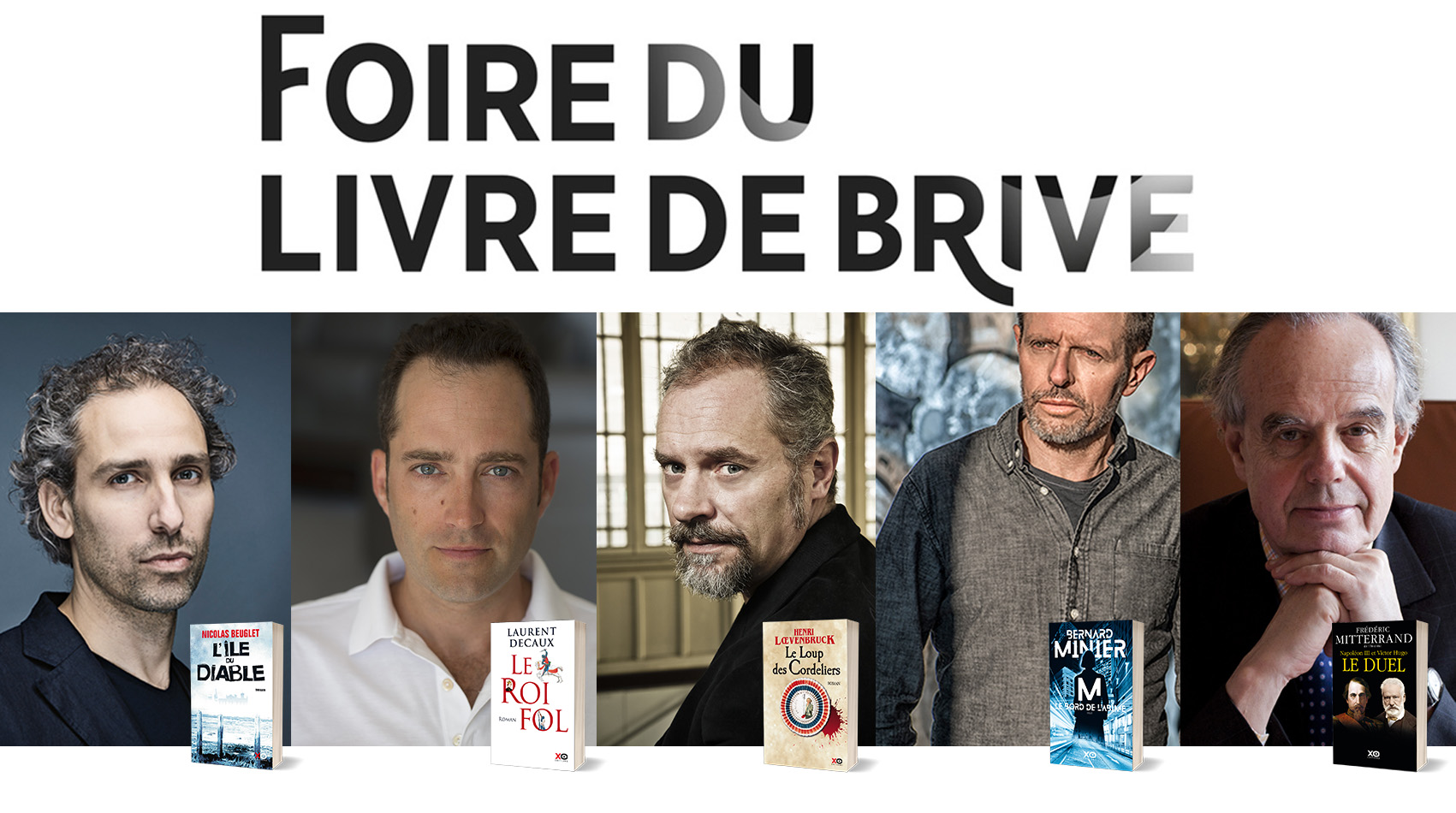 NOS AUTEURS À LA FOIRE DU LIVRE DE BRIVE