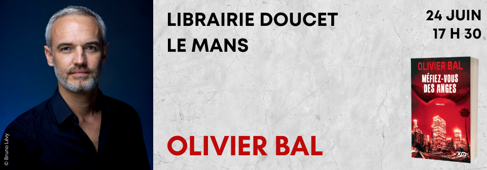 Olivier Bal en dédicace au Mans